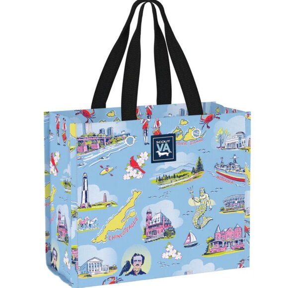 Scout VA large package tote -- "Virginia" pattern NWT - Picture 4 of 4